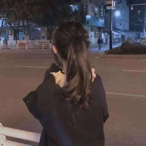 有收集背影的女人物头像或动漫头像吗