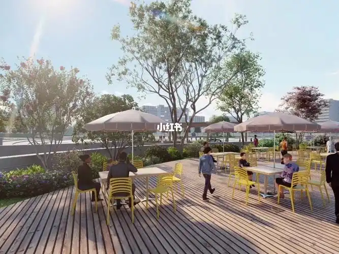 休闲区设计lumion效果图案例分享