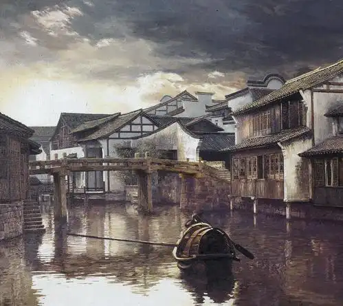 0865 2011年作 原乡 布面 油画