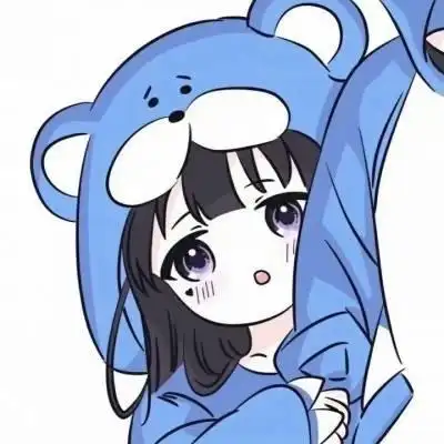 可爱情侣头像一左一右 超萌卡通情头可爱一对