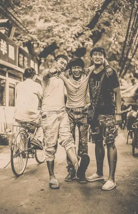 《那些年 我们一起 拍的男孩》纯属京味儿~怀旧人像作品 原地打转视觉