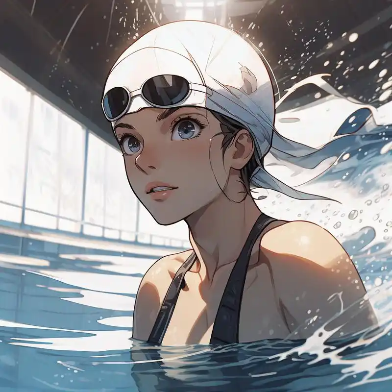 这里为你精选了一系列游泳运动员的头像,让你在社交媒体上展示你的水