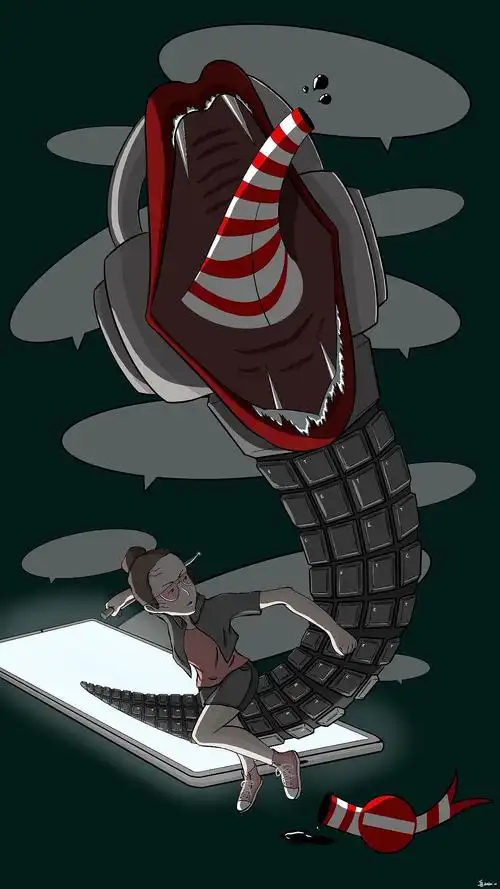 致杠精|插画|创作习作|陈映妥 - 原创作品 - 站酷 (zcool)