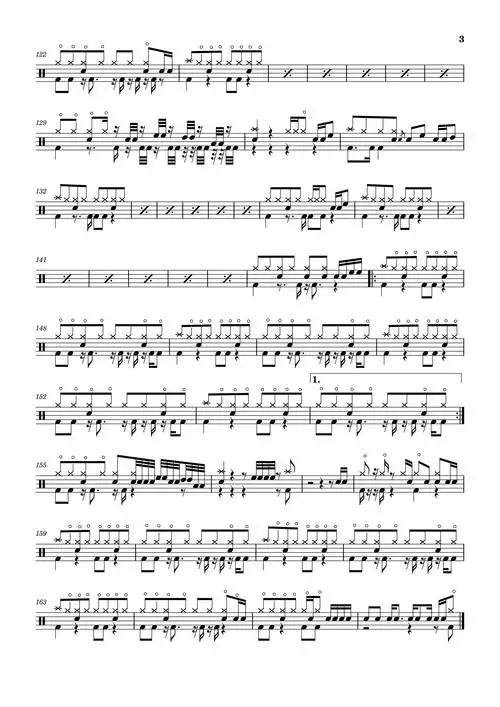 《曾经的你》 许巍鼓谱_架子鼓谱 – 鼓谱之家