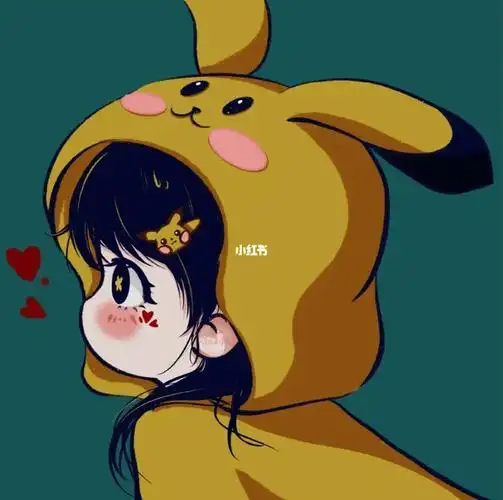 皮卡丘情侣头像