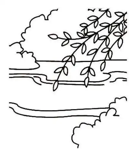 春天来了简笔画 春天来了简笔画儿童画