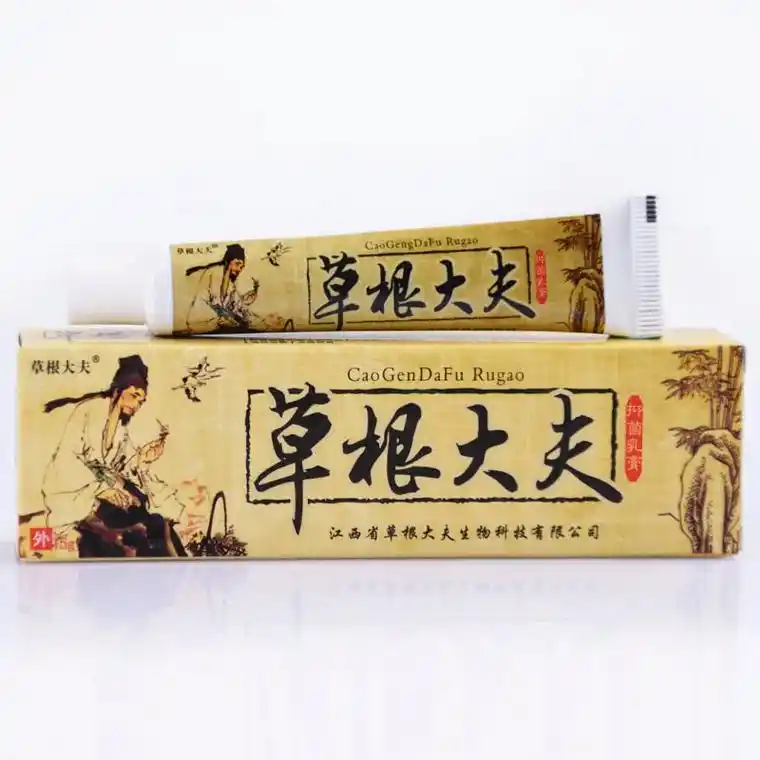 这款草本乳膏真的太好用了,涂上去很快就吸收了,皮肤感觉很舒服 - 抖