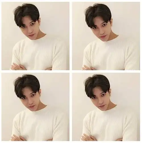 潮男首选|中分发型让你瞬间颜值爆表