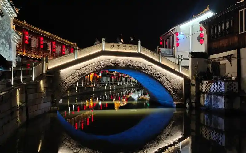 江南水乡古镇朱家角,历史悠久宁静悠远,最美夜景如同绝美画卷