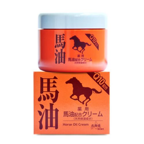 【日本代购】日本马油面霜 北海道昭和熊牧场纯q10马油面霜