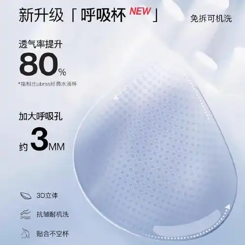 pdd 【￥68】ubras 无尺码小凉风内衣,券拍