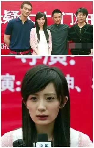 杨幂十三年前活动旧照曝光,脸竟然是方的,跟如今的她判若两人