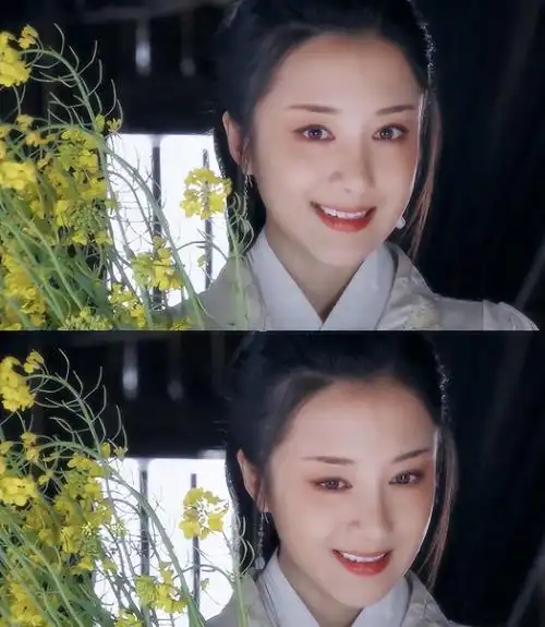 同样哭得楚楚动人的虞姬扮演者还有李依晓,在《楚汉传奇》中,她完美地