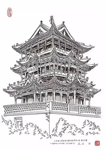 连达:画遍中国古建筑