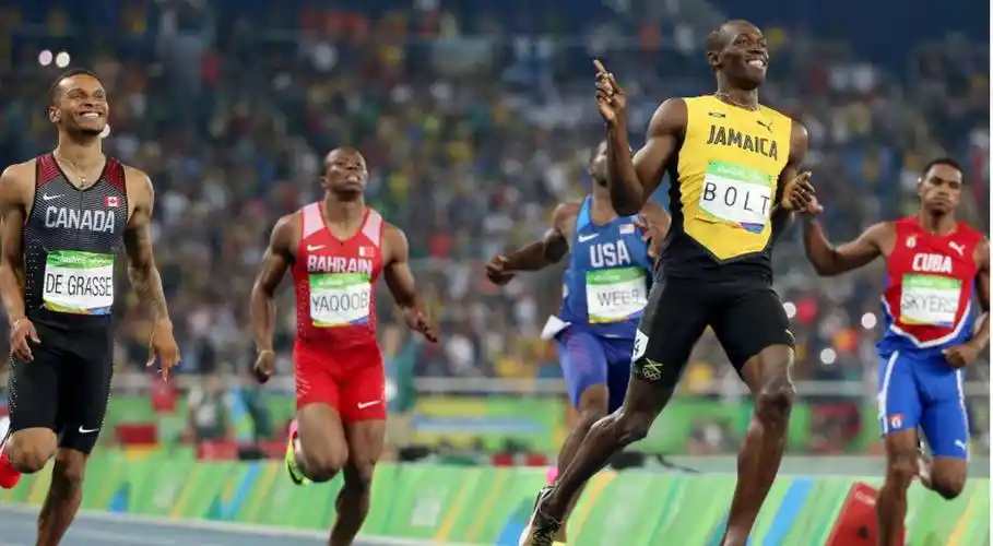 百米飞人博尔特现状:退役6年生3个孩子,每年400万美元领一辈子_质疑