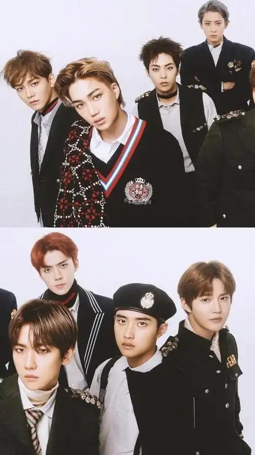 exo壁纸(第二弹)|八周年,只要我们在一起,永远都是青春