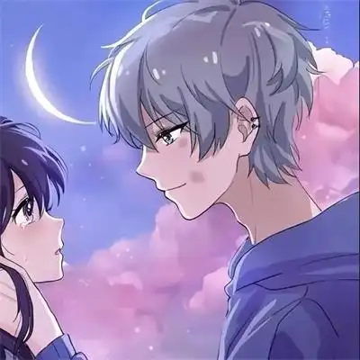 二次元卡通情头高清图片动漫情头可爱超甜