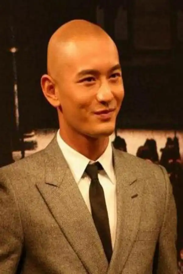 光头真的是检验男明星颜值的标准:李晨有点搞笑,张卫健却很帅