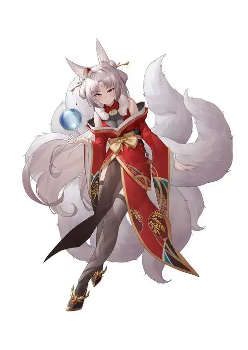 九尾狐兽耳狐娘