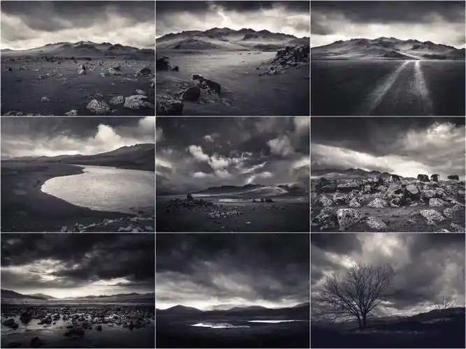 真诚分享黑白风光摄影作品
