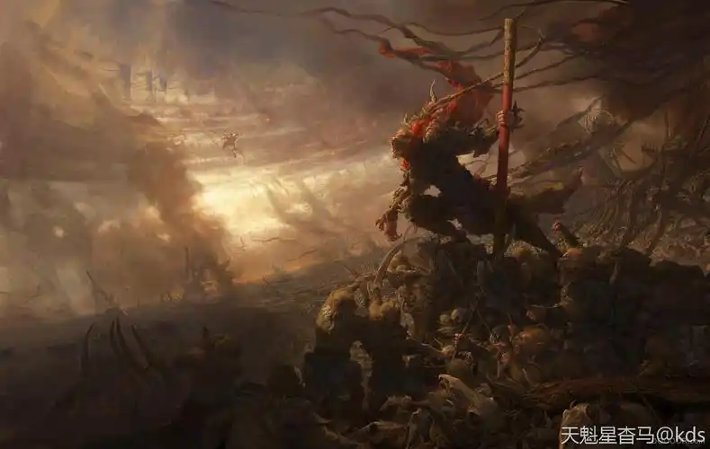 天兵天将降临时不是几个唱戏的出来走一圈就好了,是如同末世降临的