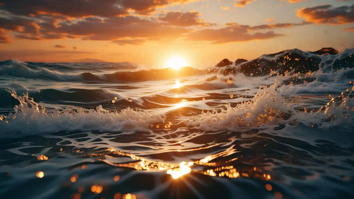 正方形海浪壁纸精选9878