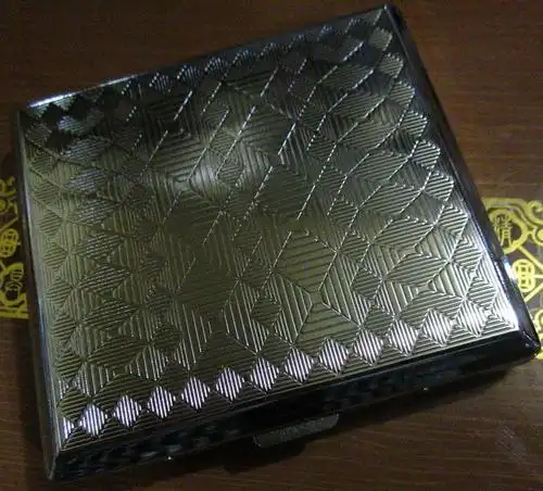 不锈钢烟盒 烟丝盒 可装卷烟20支 花样繁多