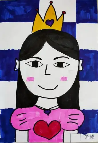 画人像——平度市广州路小学(五,五班)