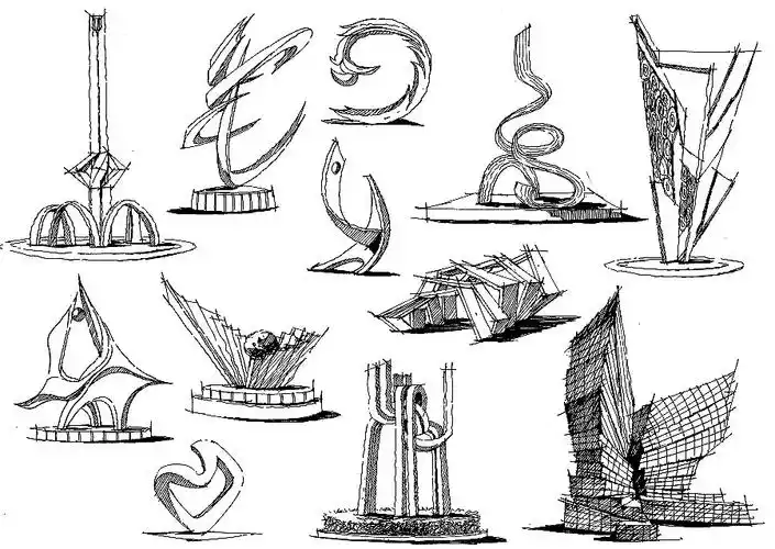 认真画完这108张草图---手绘不求人