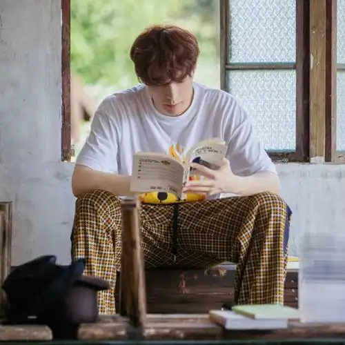 向往的生活张艺兴同款格子休闲裤长裤男女同款夏秋款2021新款时尚