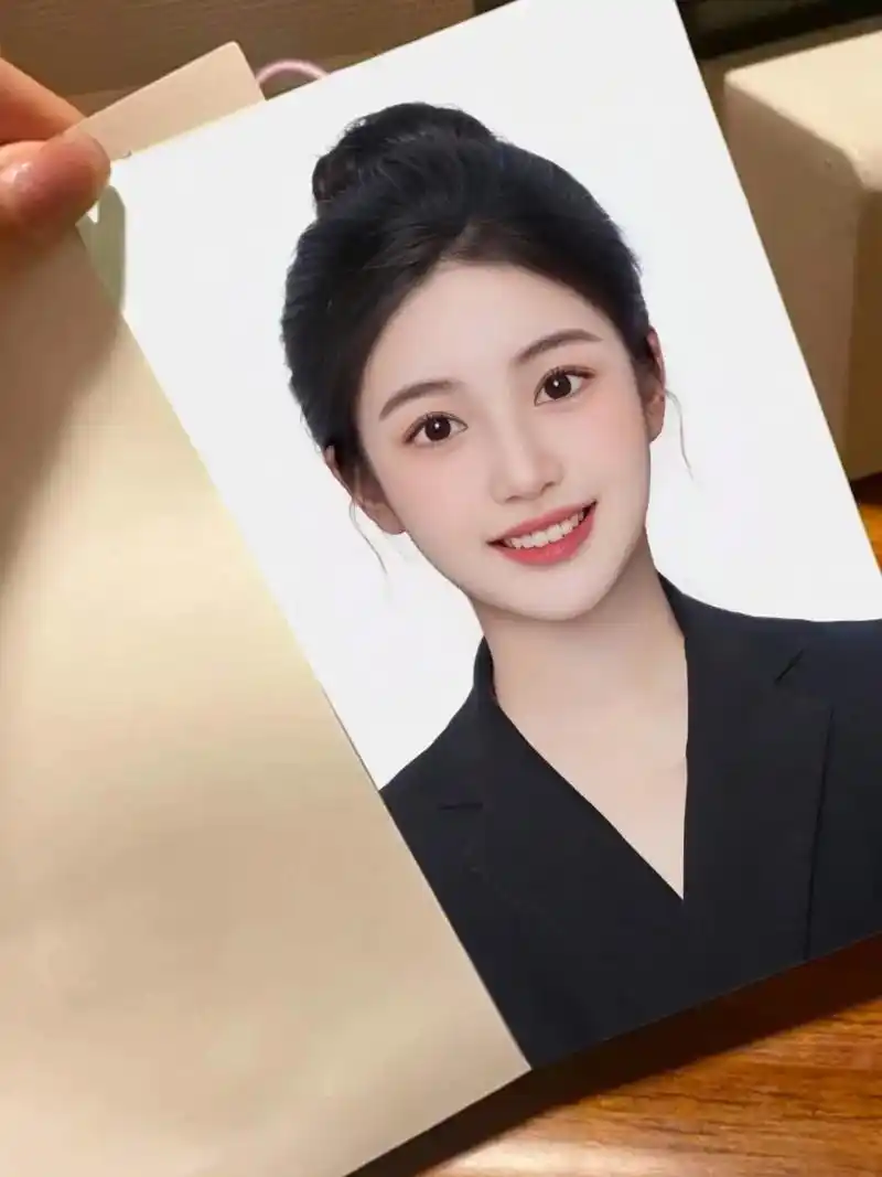 高级感满满7515正装证件照一眼惊艳!