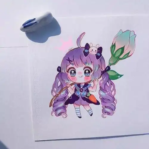 初学者学q版人物漫画(萌化心的q版马克笔漫画)(30)