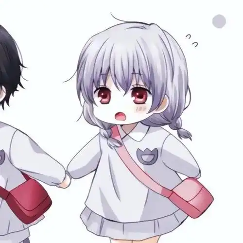 动漫情侣头像:想和你一起吃火锅喝奶茶,牵手,拥抱