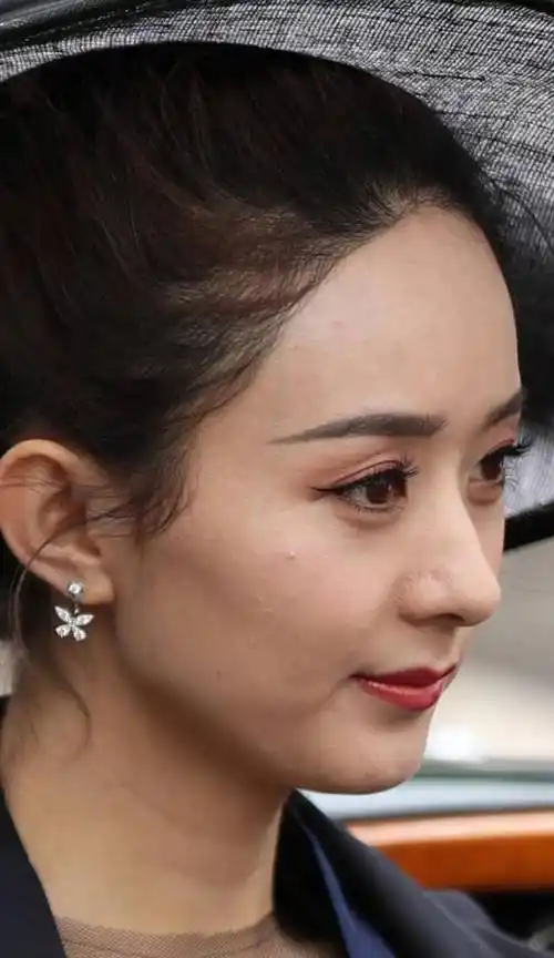 原创女明星的高清生图赵丽颖五官很标致景甜这皮肤真的天生丽质