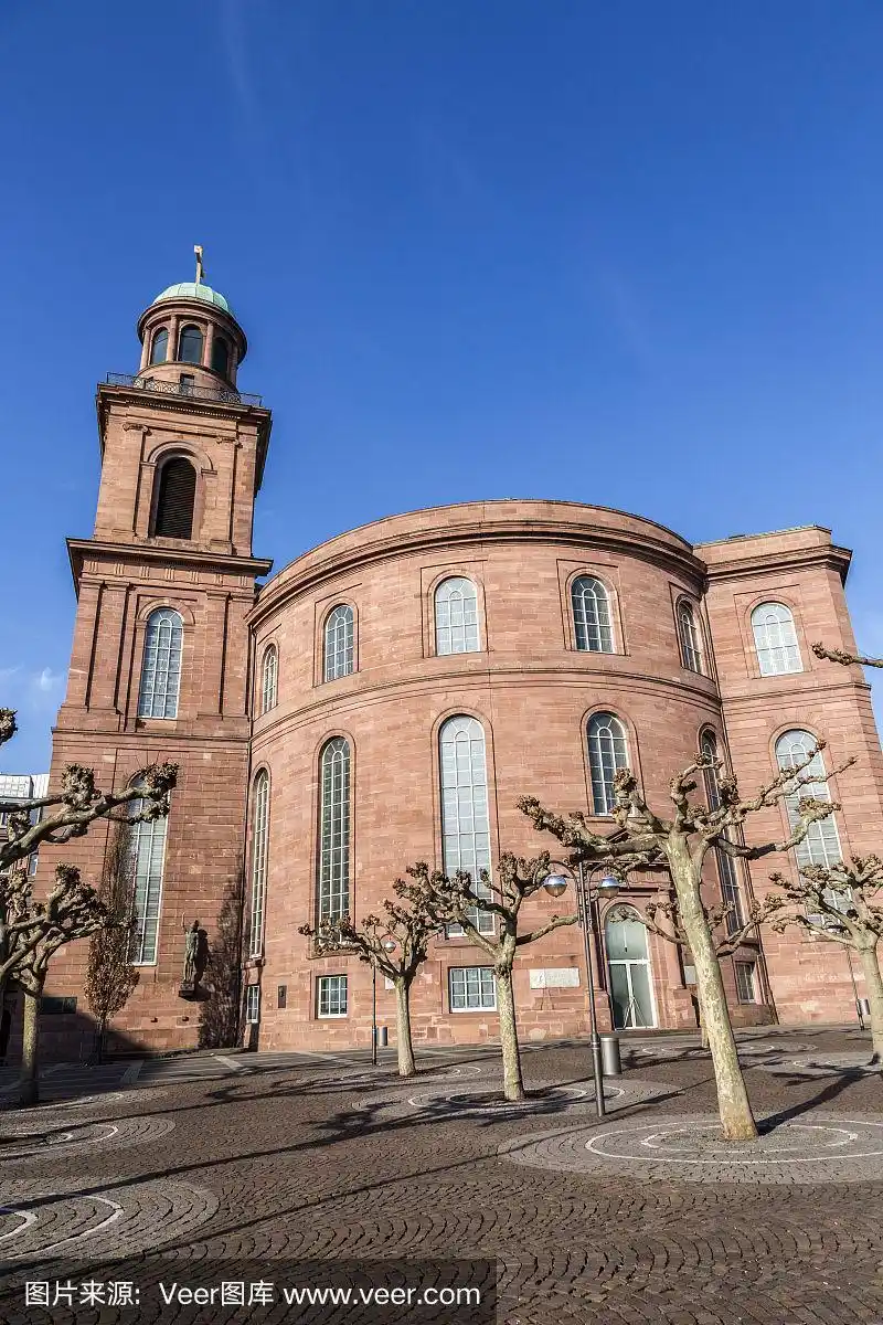 天空,教堂,德国,蓝色,在下面