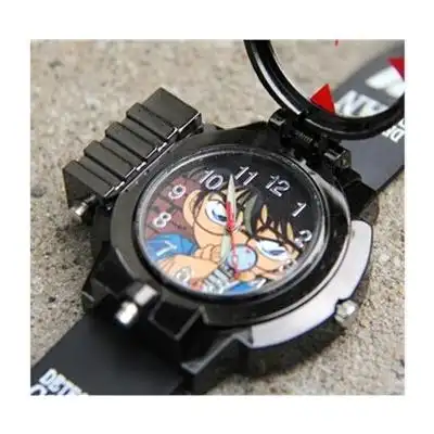 游奇名侦探柯南手表翻盖带激光表激光麻醉手表卡通