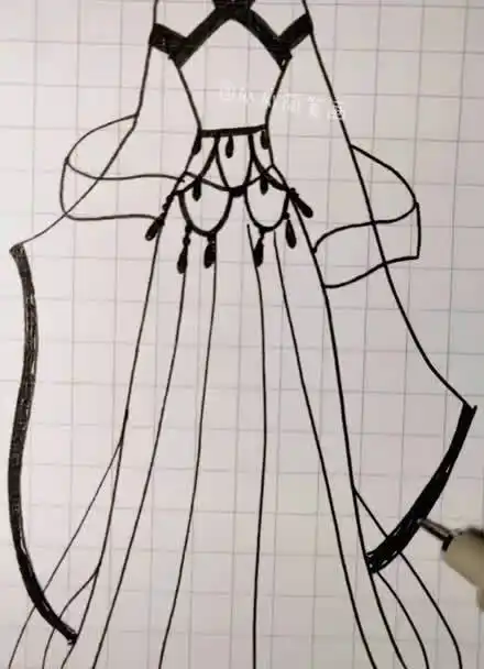 教你画超仙气古装