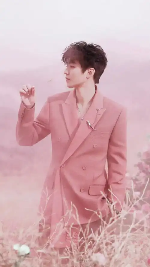 有一种氛围感叫春天##王俊凯的高中毕业照