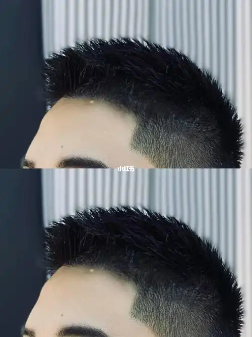 短碎发就是将短发修剪得细碎一些,很适合年轻男生尝试,虽然造型看上去