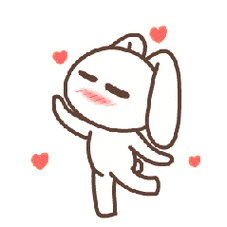 兔子gif跳舞gif转圈圈gif爱心gif