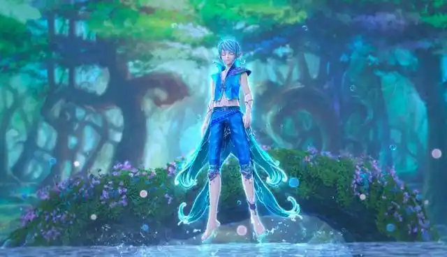 叶罗丽光浮沉,水王子拉偏架,光仙子被蛛网接住,就像蝴蝶