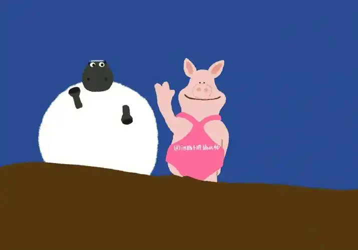 小羊肖恩可爱ipad壁纸第二弹