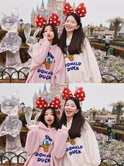 闺蜜拍照姿势快喊你姐妹一起拍