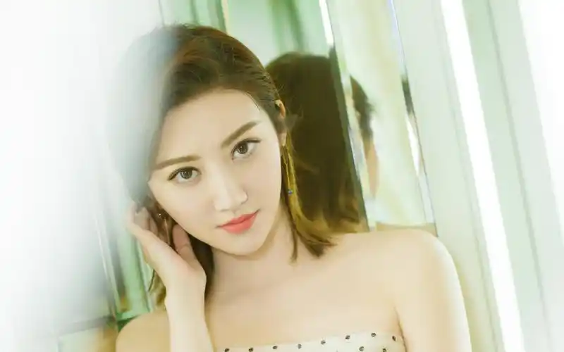 景甜唯美性感写真高清桌面壁纸高清大图预览1920x1200_大陆明星下载