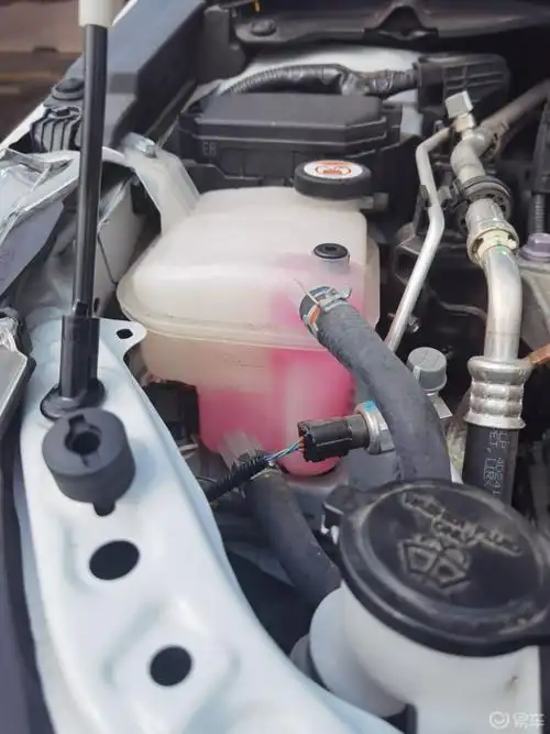 车友们,请问车子行驶了1年龄8个月,冷却液到这个位置,是可以直接添加