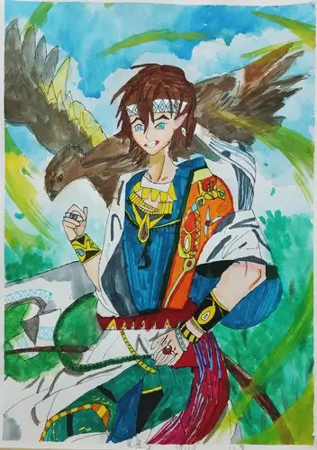 木林艺术教育美术学员吴逸飞(11岁)优秀作品集