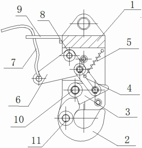 一种自动脱钩装置的制作方法