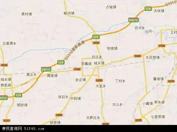 获嘉县地图 - 获嘉县电子地图 - 获嘉县高清地图 - 2021年获嘉县地图