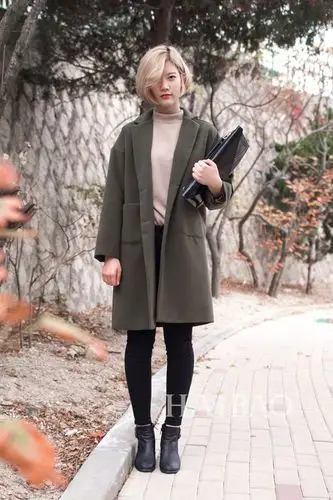 带你逛逛韩国街头,国民爱豆范儿从路人抓起!_服装图库–中服网