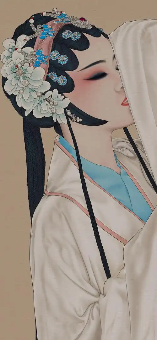 戏曲人物画,未完待续